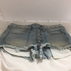 American Eagle distressed denim